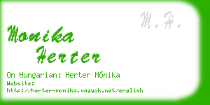 monika herter business card
