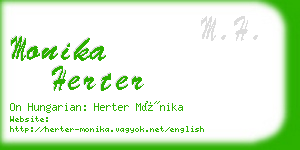 monika herter business card